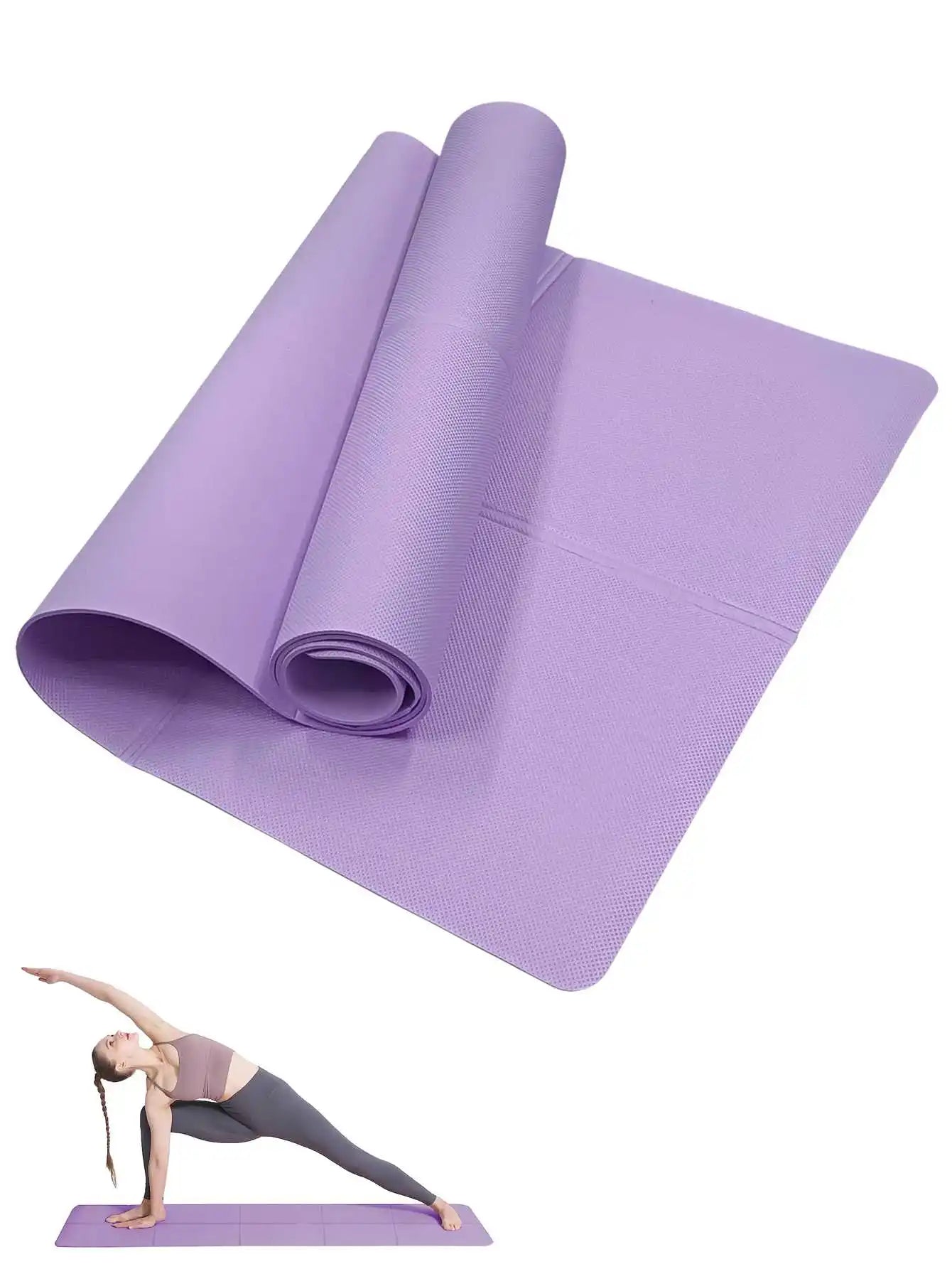 Non-Slip Yoga Mat Pilates Cushion