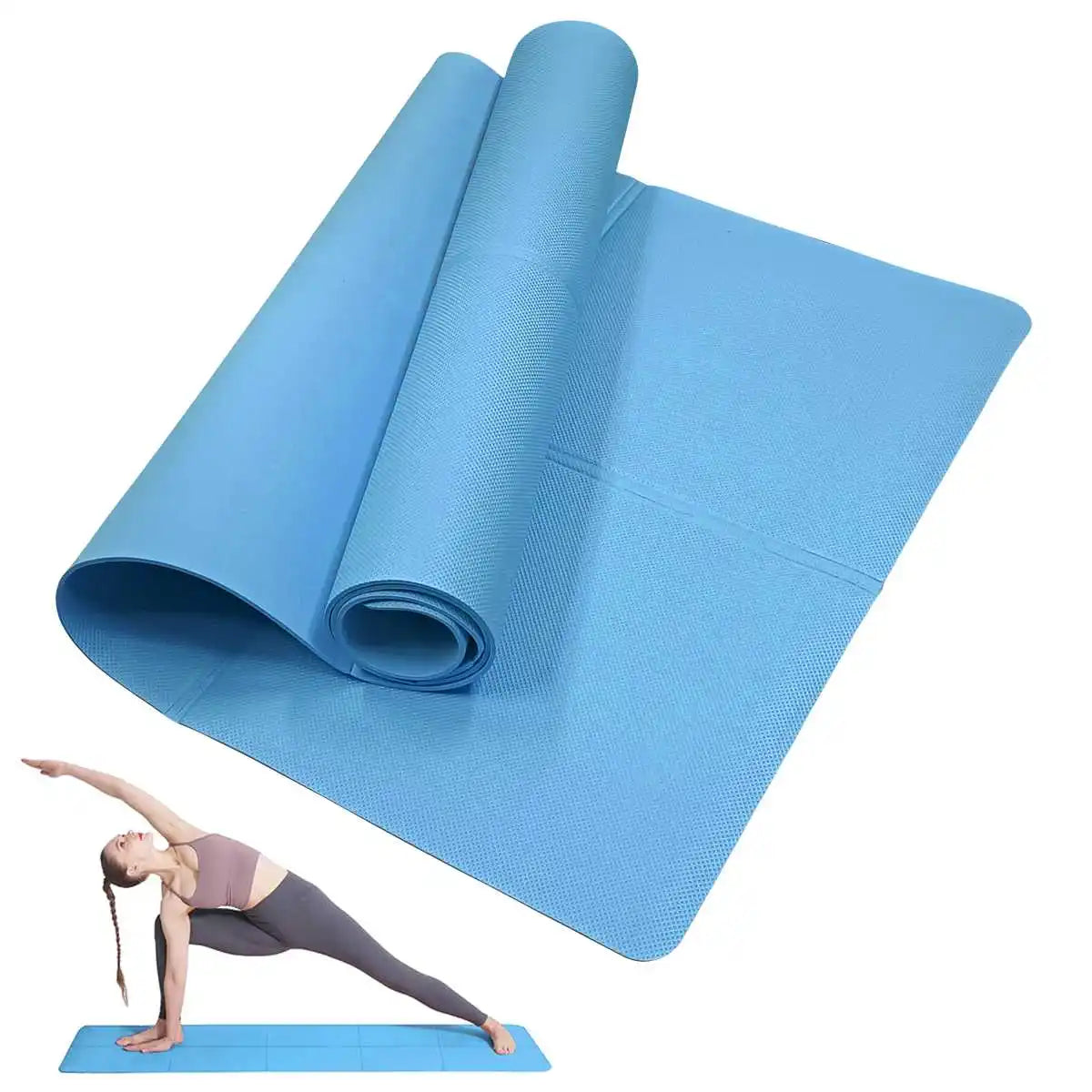 Non-Slip Yoga Mat Pilates Cushion