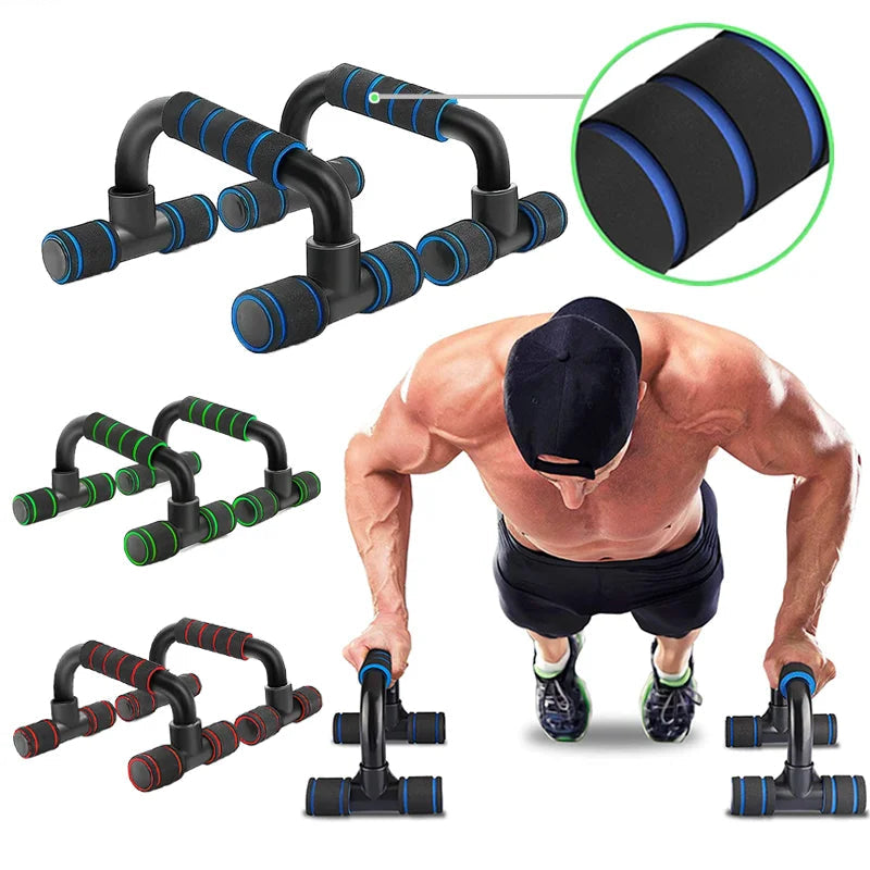 U-Shaped Push-Up Bars Non-Slip Grip