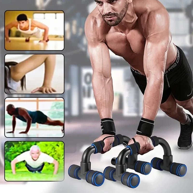 U-Shaped Push-Up Bars Non-Slip Grip