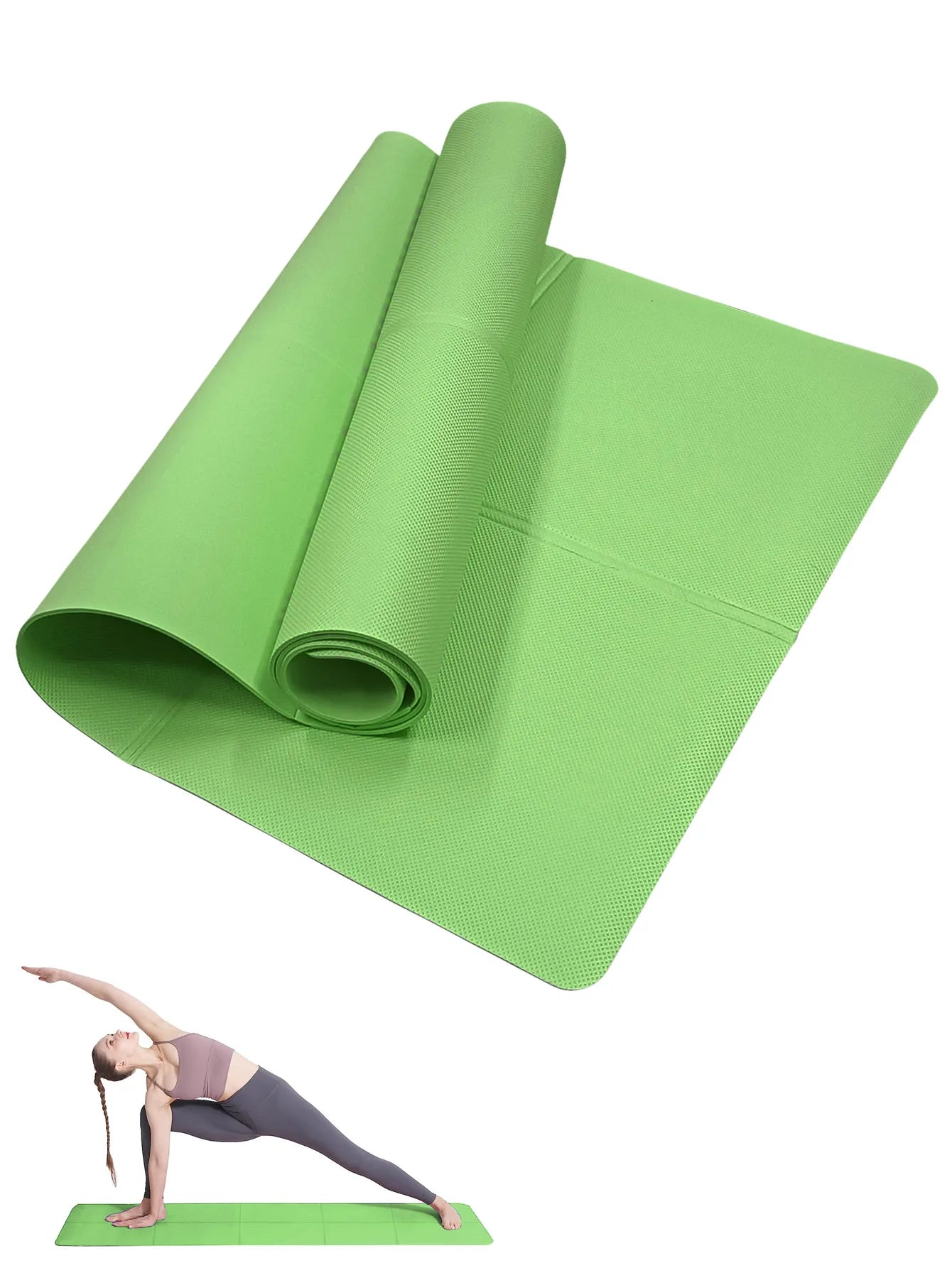 Non-Slip Yoga Mat Pilates Cushion