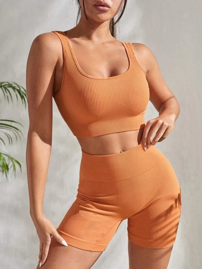 Seamless Yoga Sports Top