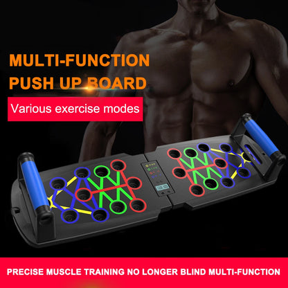 Portable Multifunctional Foldable Push-up Board